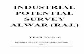 INDUSTRIAL POTENTIAL SURVEY ALWAR ... - plan.  fileindustrial potential survey alwar (raj.) year 2015-16 district industries centre, alwar (raj.)