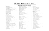 1001 REZEPTE · 1001 REZEPTE Inhaltsverzeichnis BRÖTCHEN Berliner Schrippen Frühstückshörnchen Grundrezept für ca. 20 Brötchen Hefeteig-Brötchen (Grundrezept)