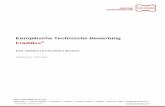 Europäische Technische Bewertung Fradiflex ETA-15/0914 ... · ETA-15/0914 Besonderer Teil 1 Technische Beschreibung des Produkts Das ein- oder zweiseitig beschichtete Fugenblech