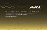 Thermal Simulation of a Silicon Carbide (SiC) Insulated ... · ARL-MR-0973 APR 2018 US Army Research Laboratory Thermal Simulation of a Silicon Carbide (SiC) Insulated-Gate Bipolar