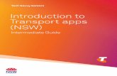 Introduction to Transport apps (NSW) · iPhone and Android phone APP OVERVIEW DEVICE: Introduction to Transport apps (NSW) Page 3. TIMETABLE SUBJECT Introduction to apps Using the