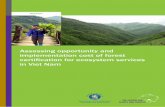 Assessing opportunity and implementation cost of forest ... fileimplemented by the SNV Netherlands Development Organisation in Vinh Tu commune, Quang Tri province and the Huong Son