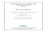 BACHELOR OF COMPUTER APPLICATIONS (BCA) (Revised …ignousolvedassignment.co.in/bca-assignment/SEMESTER-IV.pdf · Note: This assignment has 16 questions of 80 marks (each question