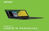 asA315-21 31 51(Aspire 3) UM (date) EN - CNET Contentcdn.cnetcontent.com/0a/e0/0ae0ccac-1c77-42e3-a82a-dcd059fcfad3.pdf · To help you use your Acer notebook, we have designed a set