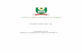 NATIONAL OPEN UNIVERSITY OF NIGERIA COURSE ... - nou.edu.ngnou.edu.ng/sites/default/files/2017-03/MAC116.pdf · National Open University of Nigeria Headquarters 14/16 Ahmadu Bello