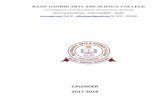 CALENDER 2017-2018rgasc.edu.in/Calender2017_2018.pdfதமிழ் தாய் வாழ்த்து வாழ்வினில் செம்மைமைச் செய்பவள்