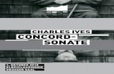 CHARLES IVES CONCORD- SONATE · Elliott Carter: Scrivo in vento für Flöte solo Als Elliott Carter 2012 im sagenhaften Alter von 103 Jahren starb, hatte er nicht nur einen langen