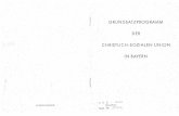 Grundsatzprogramm der Christlich-Sozialen Union in Bayern ... · Grundsatzprogramm der Christlich-Sozialen Union in Bayern, 1957 Created Date: 0-01-01T00:00:00Z ...