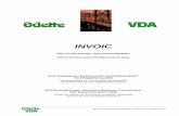 INVOIC - suppcomm.ford.com · This document is the English version of the VDA Recommendation INVOIC „EDI of invoice and self – billed invoice data" that was published in July