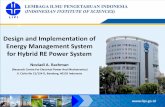 Design and Implementation of Energy Management System for ...pcieerd.dost.gov.ph/.../7.2-Presentasi-workshop-low-carbon-philipines3.pdf · Design and Implementation of Energy Management