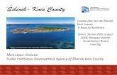 Šibenik- Knin County - Italiano · Šibenik- Knin County Mira Lepur, Director Public Institution Development Agency of Šibenik -Knin County Coastal plan for the Šibenik - Knin