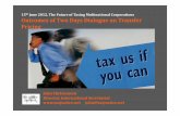 th June 2012, The Future of Taxing Multinational ... Christensen 1206 Helsinki ppt.pdf · 15 th June 2012, The Future of Taxing Multinational Corporations Outcomes of Two Days Dialogue