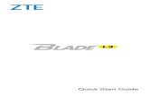 ZTE Blade L3 - produktinfo.conrad.com · Das ZTE Blade L3, hergestellt von der ZTE CORPORATION, erfüllt die Anforderungen der Richtlinie EU 0 /65/EU. 59 Speziische Absorptionsrate