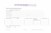 POS Terminal Agreement - Steward Bank Terminal Agreement 2017.pdf · Version 1.2017 Page 3 of 18 [Steward bank POS Terminal Agreement] 2.7 In the event that the terminal is damaged