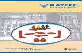 KAYCEE - INSULATORS - INSULATORS.pdf · 04 / 2013 Dealer KAYCEE INDUSTRIES LIMITED Manufactured by : 32, Ramjibhai Kamani Road, Ballard Esate, Mumbai - 400 001 Tel. : +91 922) 2261