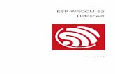 ESP-WROOM-S2 Datasheet EN · module has received various adjustments to achieve better RF performance. We recommend using ESP-WROOM-S2 for tests or for further development. The module