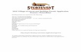 2010 Village of Sturtevant Building Permit Application ... An occupancy permit is required before moving
