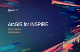 ArcGIS for INSPIRE · ArcGIS for INSPIRE •Compliant Services •Data Models •Integrated Tools •Extending Desktop and Server Extends ArcGIS with Discovery, View and Download