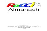 Almanach - rocci.net · Almanach Das Nachschlagewerk für den Robotik Unterricht herausgegeben vom Robotics Competence Center Illertal e.V.  1. Auflage