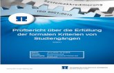 Prüfbericht über die Erfüllung der formalen Kriterien von ... · Prüfbericht_formale_Kriterien_Sysakk_M-IFE_20181114_QMBV1 03.05.2018, QMB 1/10 . Autor: Christoph Richter, QMB