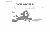 Measuring Instruments Directive (2014/32/EU) · WELMEC 8.7 2018 Measuring Instruments Directive (2014/32/EU): Assessment of Notified Bodies Designated for Module F based on EN ISO/IEC