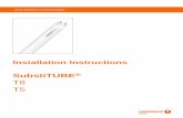 Power Point Master OLED Office 2007 en · Installation Instructions SubstiTUBE® | S EU-W LL PM TUB August.2018 3 Agenda 1. Installation options 1.1 Test 2. SubstiTUBE® T8 EM 2.1