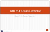 STK 511 Analisis statistika - stat.ipb.ac.id 2016/Materi 5 Pendugaan... · Materi 5 Pendugaan Parameter 1 STK 511 Analisis statistika. Populasi : Parameter Sampel : Statistik Statistik