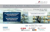GAS INSULATED SUBSTATIONS - pmaconference.com · Substation Site Visits WEDNESDAY, FEBRUARY 20, 2019 HOST UTILITY SPONSORS. GAS INSULATED SUBSTATIONS February 20-21, 2019 | Seattle,