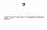 Government of the Republic of Kiribati FINAL.pdf · Government of the Republic of Kiribati Kiribati Integrated Environment Policy Vision Statement: -“The People of Kiribati continue
