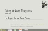 Training on Galaxy: Metagenomicsgenoweb.toulouse.inra.fr/~formation/15_FROGS/6-October2016/FROGS... · Training on Galaxy: Metagenomics October 2016 F ind R apidly O TU with G alaxy