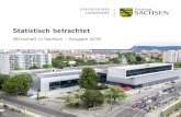 Statistisch betrachet Wirtschaft in Sachsen - Ausgabe 2018 · Einleitung Wirtschaft in Sachsen 2018 Im Mittelpunkt des „Statistisch betrachtet – Wirtschaft in Sachsen“ steht