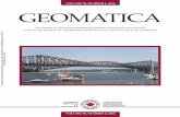 VOLUME 70, NUMBER 4, 2016 GEOMATICA - Université Lavalgps-rs.scg.ulaval.ca/pdf/Geomatica 70(4) - PontQc GNSS.pdf · VOLUME 70, NUMBER 4, 2016 GEOMATICA THE JOURNAL OF GEOSPATIAL