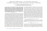 Spectral Efficiency of Variable Density Cellular Systems ...orbilu.uni.lu/bitstream/10993/5898/1/PIMRC08.pdf · Spectral Efficiency of Variable Density Cellular Systems with Realistic