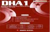 JIS Equivalent C Si Mn Cr Mo V - Bangkok Special Steel Co ...bssteel.co.th/download/dha1catalog.pdf · Daido JIS Equivalent C Si Mn Cr Mo V DHAI SKD6l 0.32-0.42 0.80-0.120 < 0.50