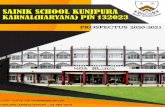 SAINIK SCHOOL KUNJPURA · 8 Sainik School Goalpara Assam, Meghalaya and Sikkim 9 Sainik School Gopalganj Bihar 10 Sainik School Imphal Manipur and Tripura 11 Sainik School Kazhakuttam