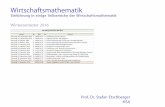 Prof. Dr. Stefan Etschberger HSA · Deskriptive Statistik Häufigkeiten Lage und Streuung Konzentration Zwei Merkmale Korrelation Preisindizes Lineare Regression 6. W-Theorie 7. Induktive