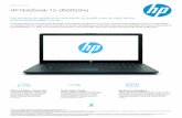 HP Notebook 15-db0050nq · şi socializează – cu cele mai recente procesoare şi un ecran HD sau FHD bogat. Ocupă-te de toate, toată ziua. Per formanţe fiabile, cu răspuns