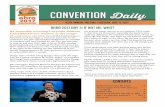Convention Daily - LINK · At yesterday morning’s keynote address, Chris Blackmore showed us the magic of customer service. First, AHRA President Jason Newmark took the stage to