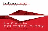 La freccia del made in Italy nel Mondo · su problematiche in materia contrattuale, fiscale, societaria, doganale, marchi e brevetti, del lavoro collegate ad attività d’impresa