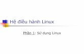 H u hành Linux · TDE - HCM Thực hành Hệ Điều hành Linux 5 Đăng nhập vào Linux (tt) Đề nghị về password an toàn: Từ 8 kí tự trở lên