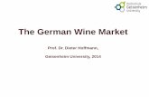 The German Wine Marketacademyofwinebusiness.com/wp-content/uploads/2014/07/German_Wine... · Wine Production , Stocks, Export, Import, Consumption in Mio. hl 1) bis 1990 BRD, ab 1994/95