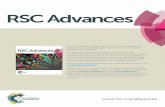 RSC Advances - pdfs.semanticscholar.org · RSC Advances Page 6 of 127 t. 7 and blisters. Therefore it is recommended that mCPBA should be used only in a chemical fume hood. mCPBA