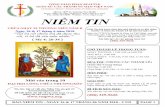 th NIỀM TIN - vmpwa.org · đại và quy tụ mọi tín hữu Công Giáo Việt Nam vùng Tây Bắc về đây để nói lên lòng cảm mến Thiên Chúa đã ban cho giáo