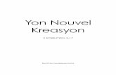 Yon Nouvel Kreasyonlibrary.missioncalvary.com/translations/Haitian-Creole/co_06010s_A New... · a. Bib la genyen 66 liv an tou. Gen 39 nan ansyen Testaman epi 27 nan nouvo Testaman.