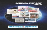 BERGER PAINTS€¦ · grown to become one of the world's largest paints manufacturers. In Pakistan, the history of Berger is as old as the history of Pakistan. Berger started its