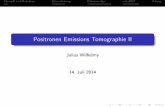Positronen Emissions Tomographie IIepileptologie-bonn.de/cms/upload/homepage/lehnertz/JWilhelmy-PET2.pdf · Ubersicht und Motivation Datenerfassung Datenkorrektur microPETAnhang Positronen
