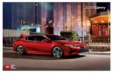 MY20 Camry eBrochure · Page 3 See numbered footnotes in Disclosures section. Surpass all expectations. The 2020 Toyota Camry proves that sensibility, exhilarating performance and
