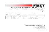 OPERATOR’S MANUAL - MILCO Service/Documentation... · mcv 300 operator’s manual ce-300-op-eng-fanuc-d08 4300-7713-100.doc page 3 / 135 1.31.1.331.3 safety instructions 1.3.1 reaction