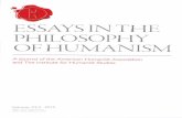 Essays in the Philosophy of Humanismamericanhumanist.org/.../2019/05/...of-Humanism-v23-n2-December-2015.pdf · Essays in the Philosophy of Humanism publishes scholarly papers concerning
