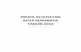 PROFIL KESEHATAN KOTA SURABAYA TAHUN 2012 · (RPJMD) kota Surabaya tahun 2010 -2015 adalah memfasilitasi peningkatan derajat kesehatan jasmani dan rohani segenap warga kota dengan